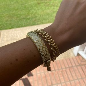 Coach Miranda Signature Enamel Bracelet